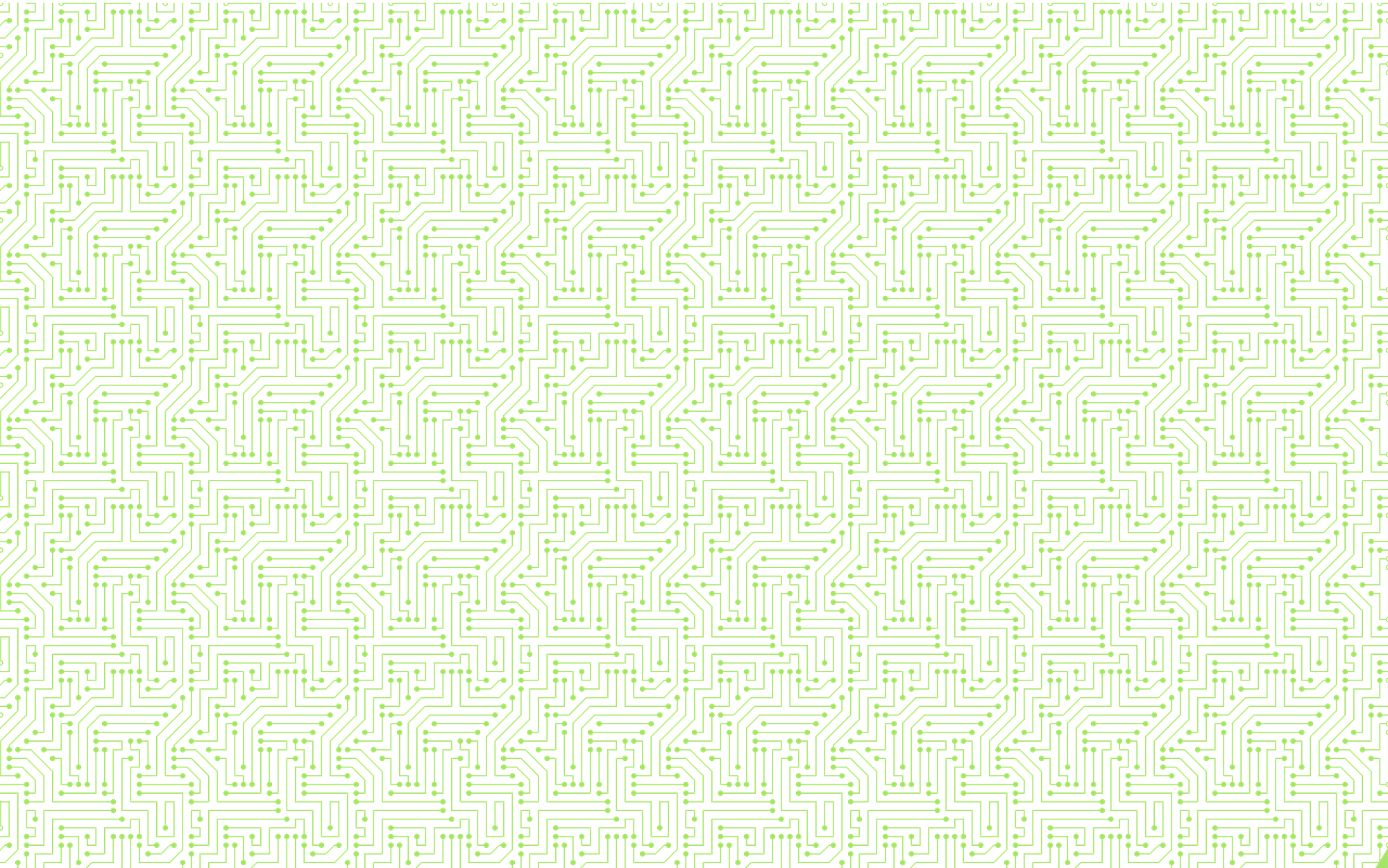 Backgrounds - Computer Circuits - Bright Green