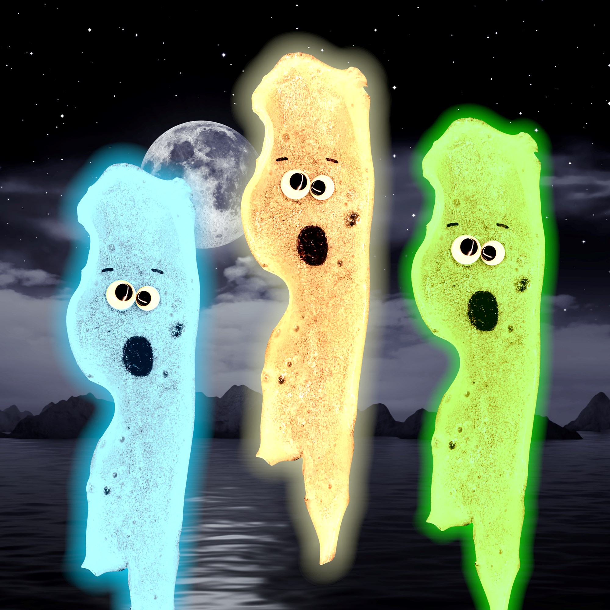 Child Reading a Book Outdoors in the Fall