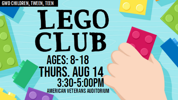 Aug 14 Lego Club BG