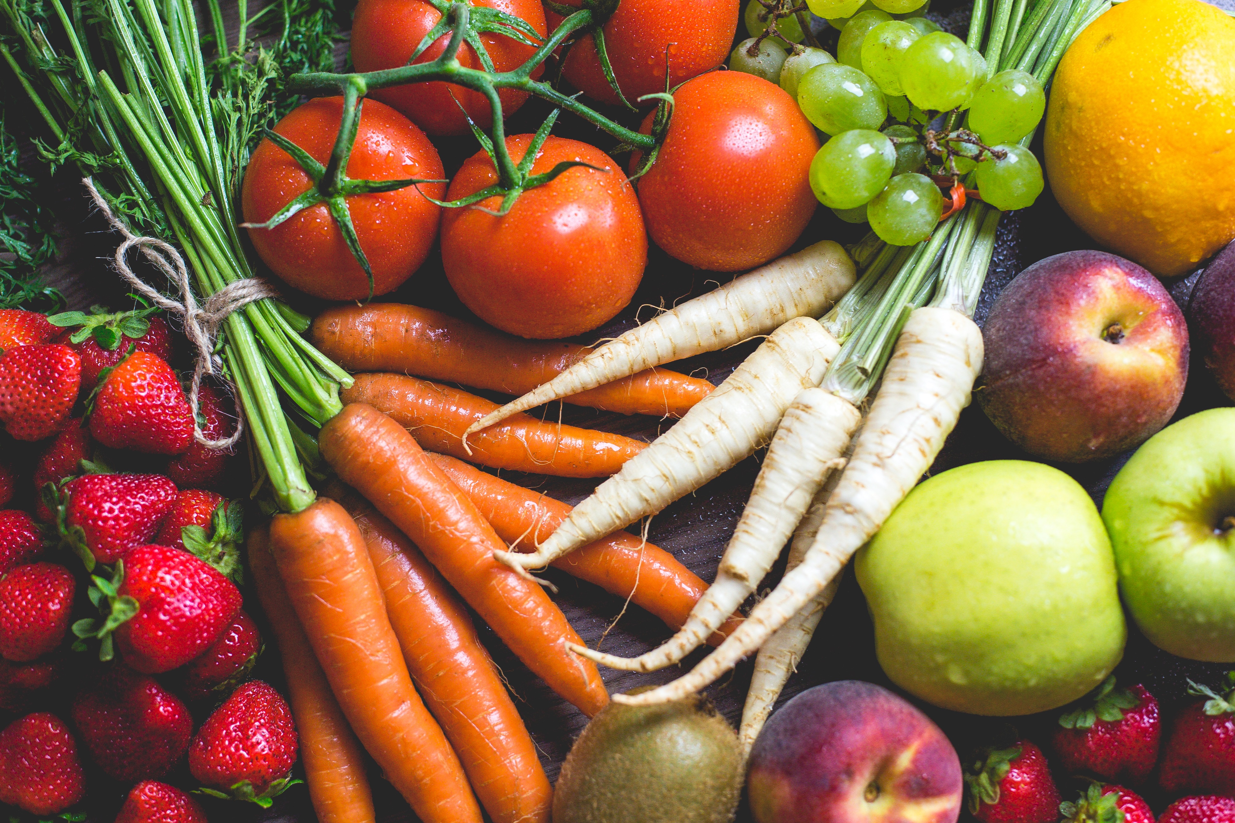 Fruits vegetables healthy eating diet nutrition food