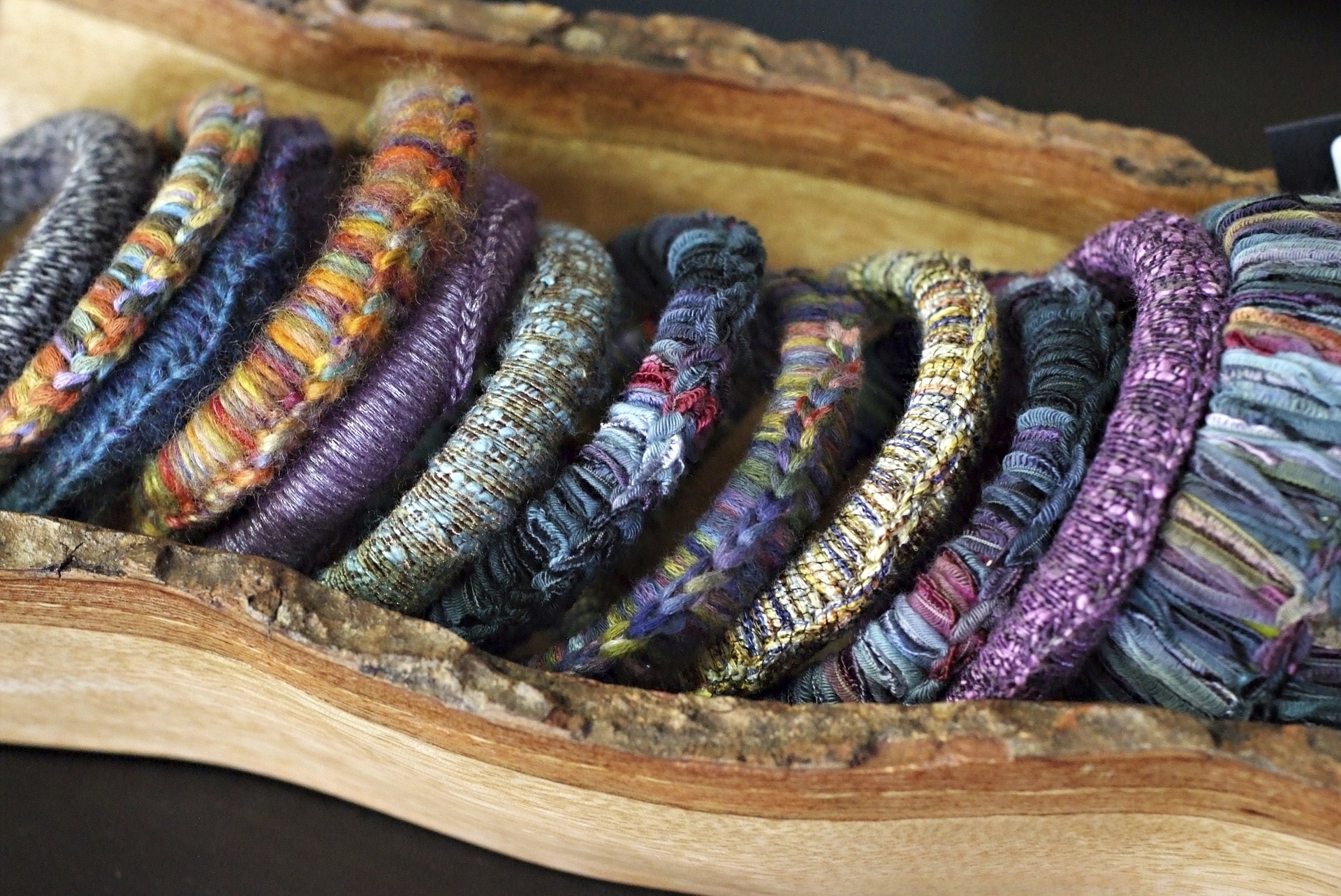 Yarn Crafted Bangles