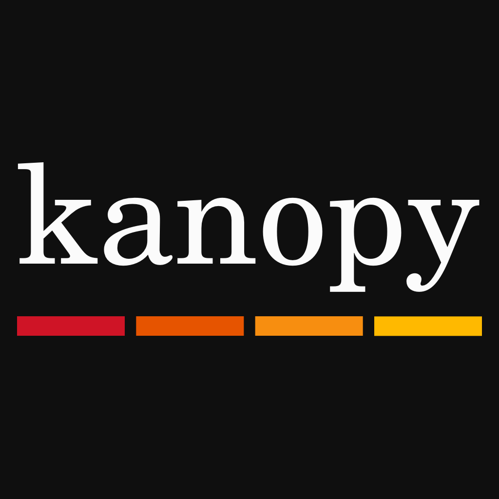 Kanopy logo.