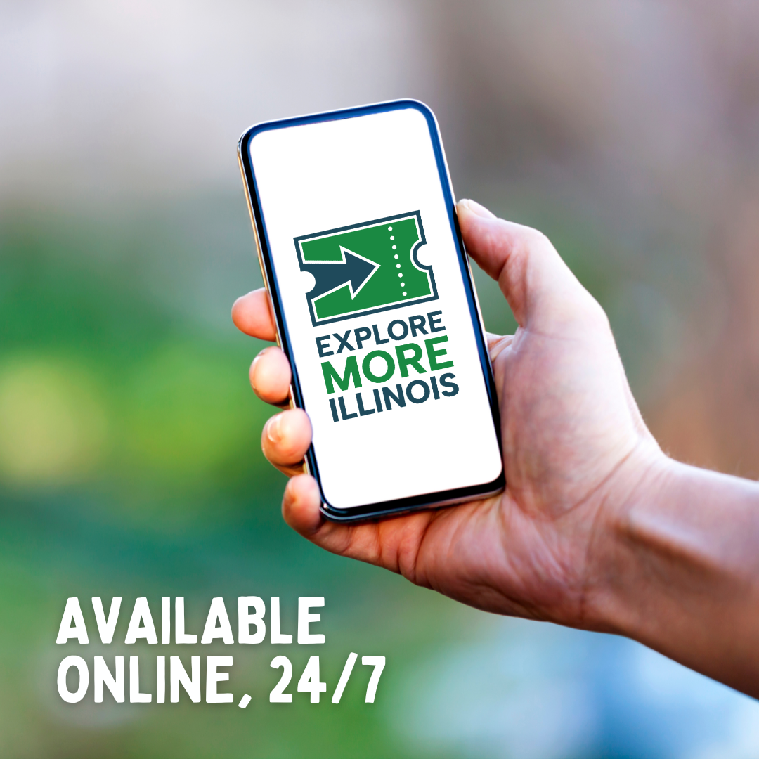 Hand holding a smart phone that displays 