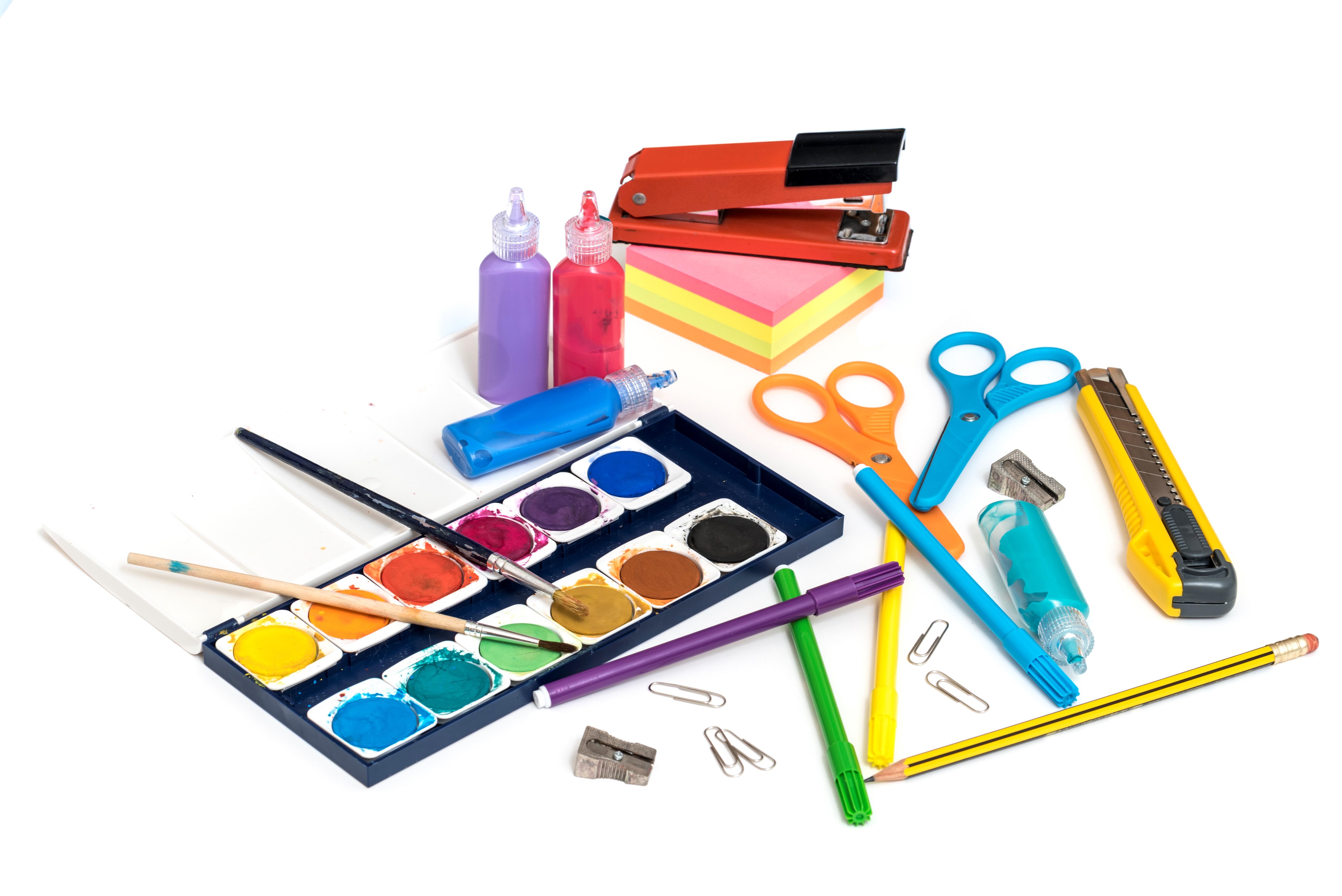 Collection of Art Supplies