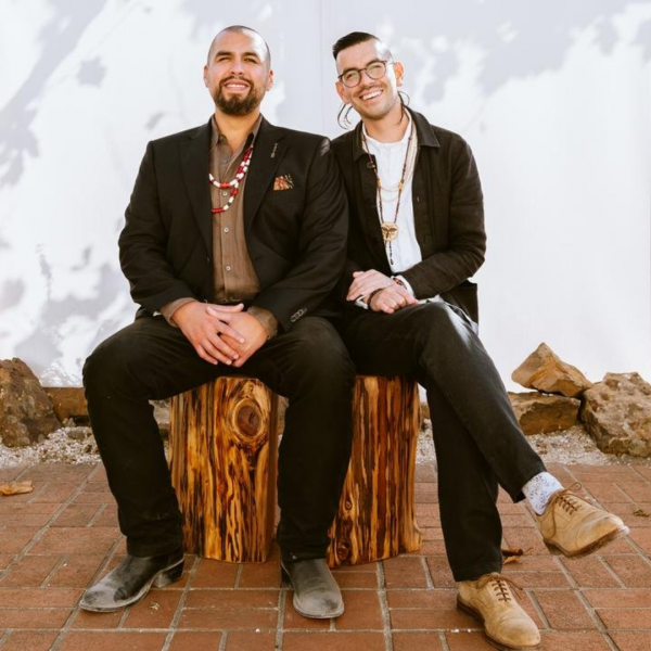 Image of the 2 founders of Cafe Ohlone