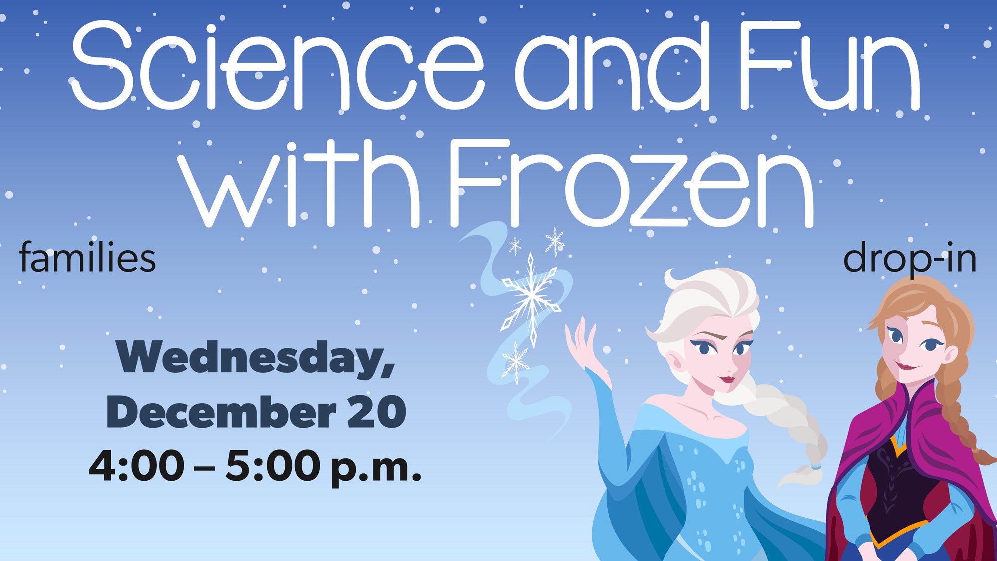 Science and Fun with Frozen
