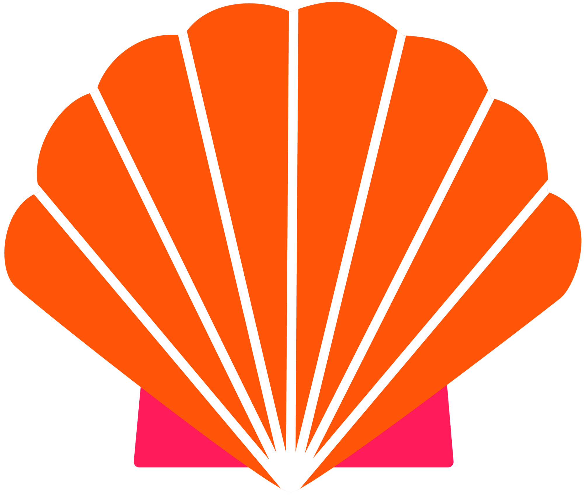 Icons - Shell - Pink Orange