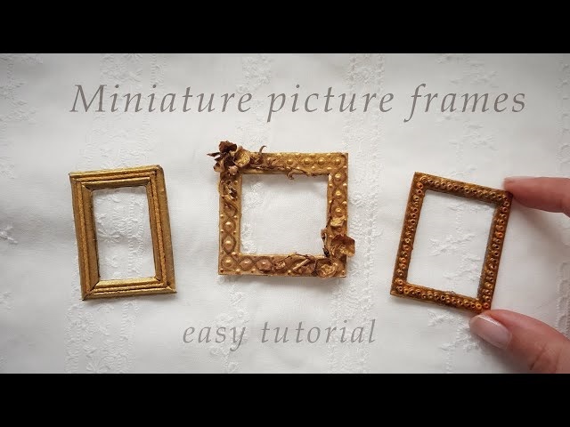 miniature picture frames