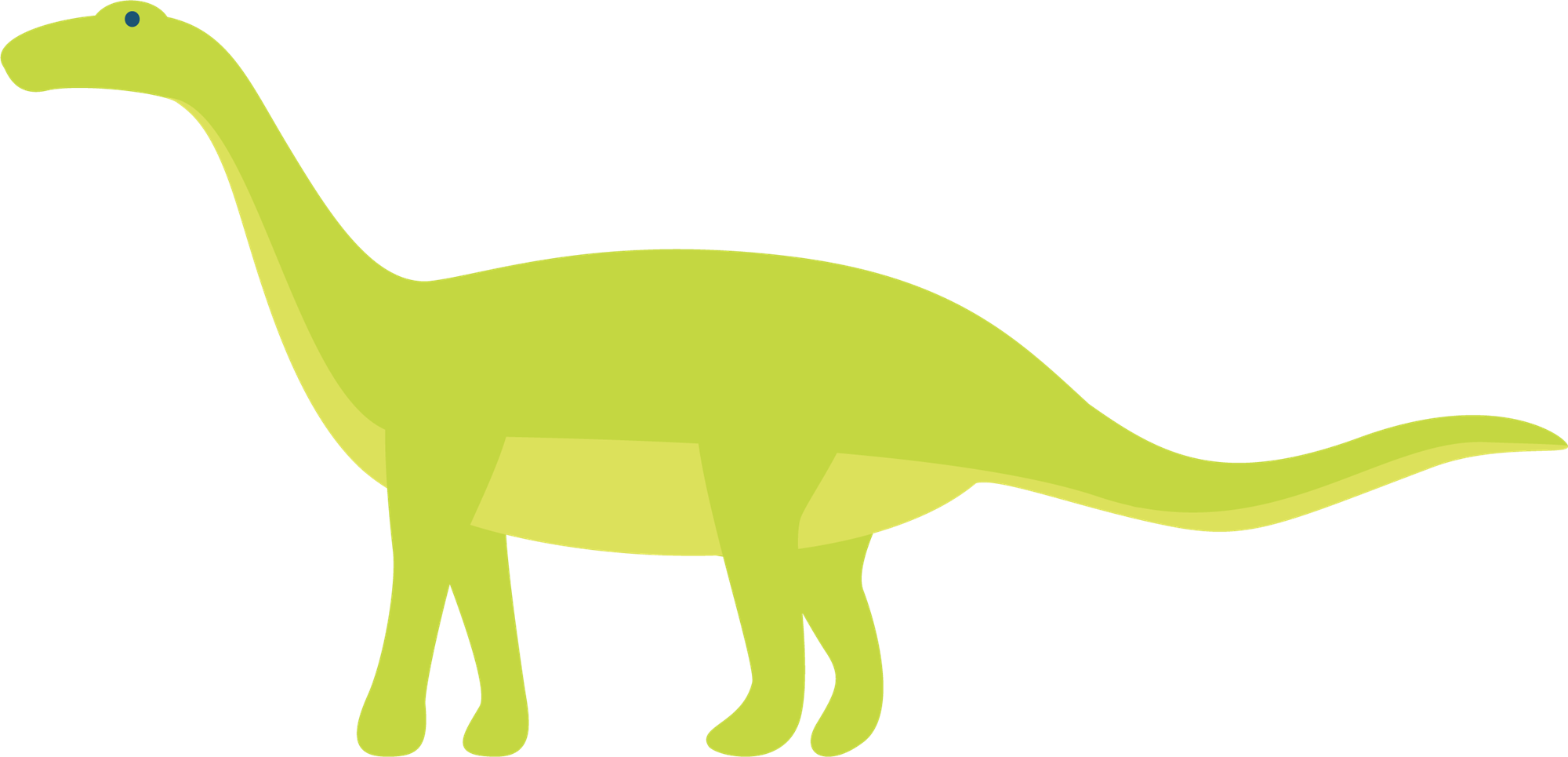 Icons - Dinosaur - Bright Green
