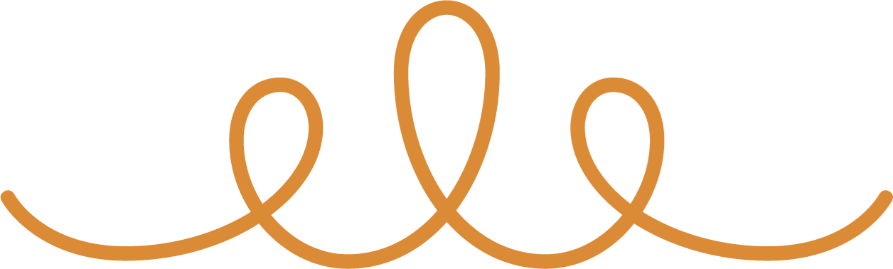 Icons - Curly Design Element - Yellow