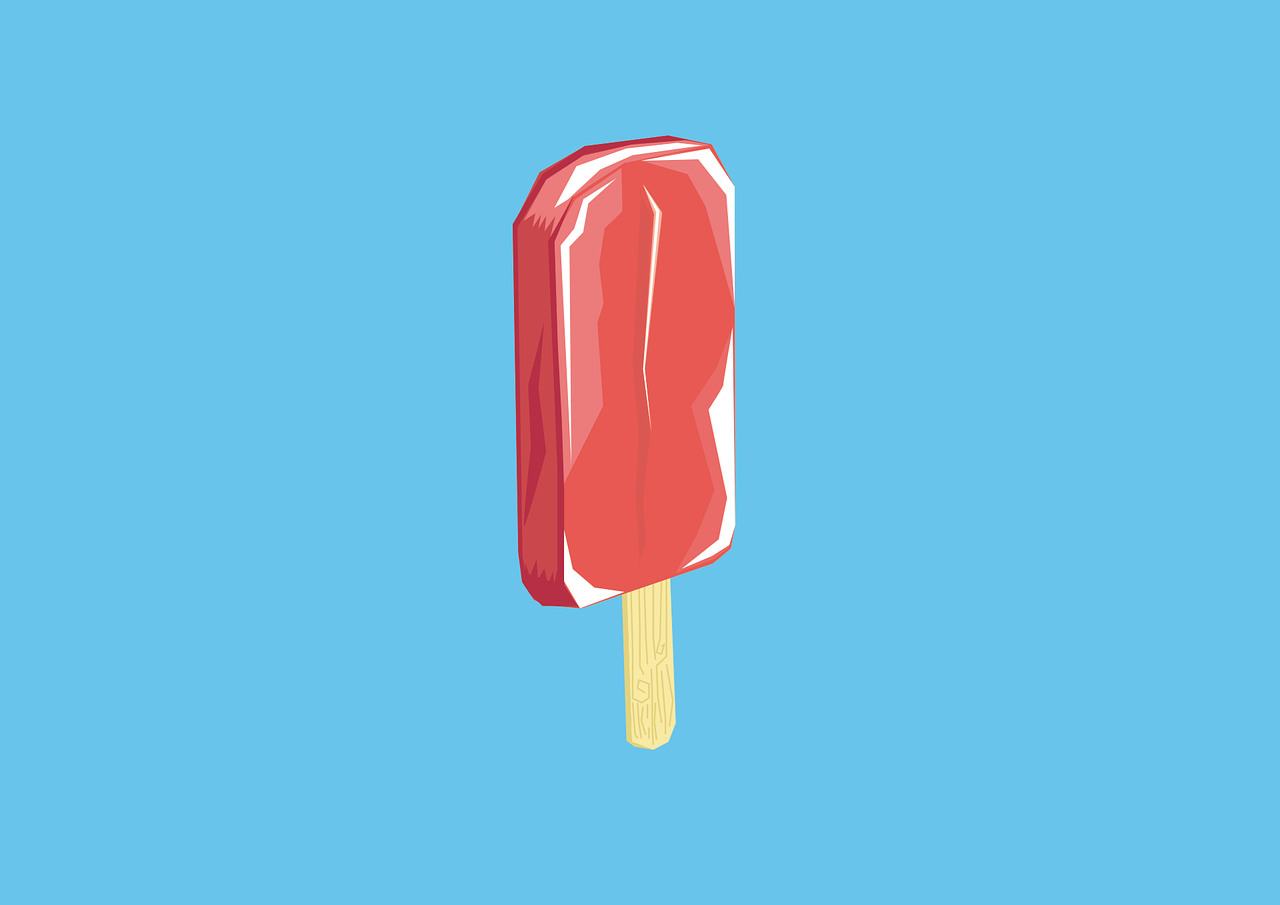 Ice cream popsicle summer sweet treat food kids