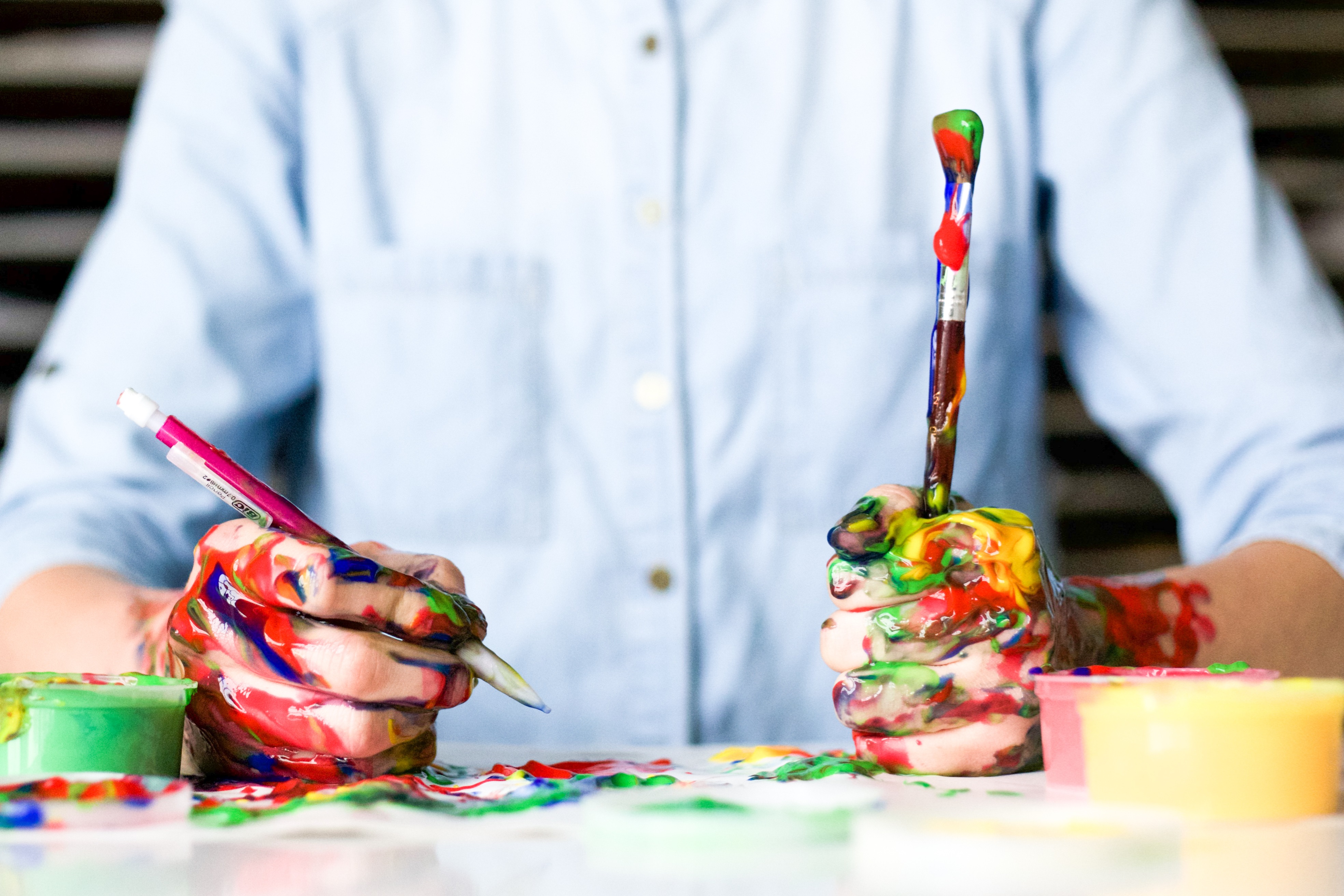 Adult painting