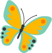 Icons - Butterfly - Yellow