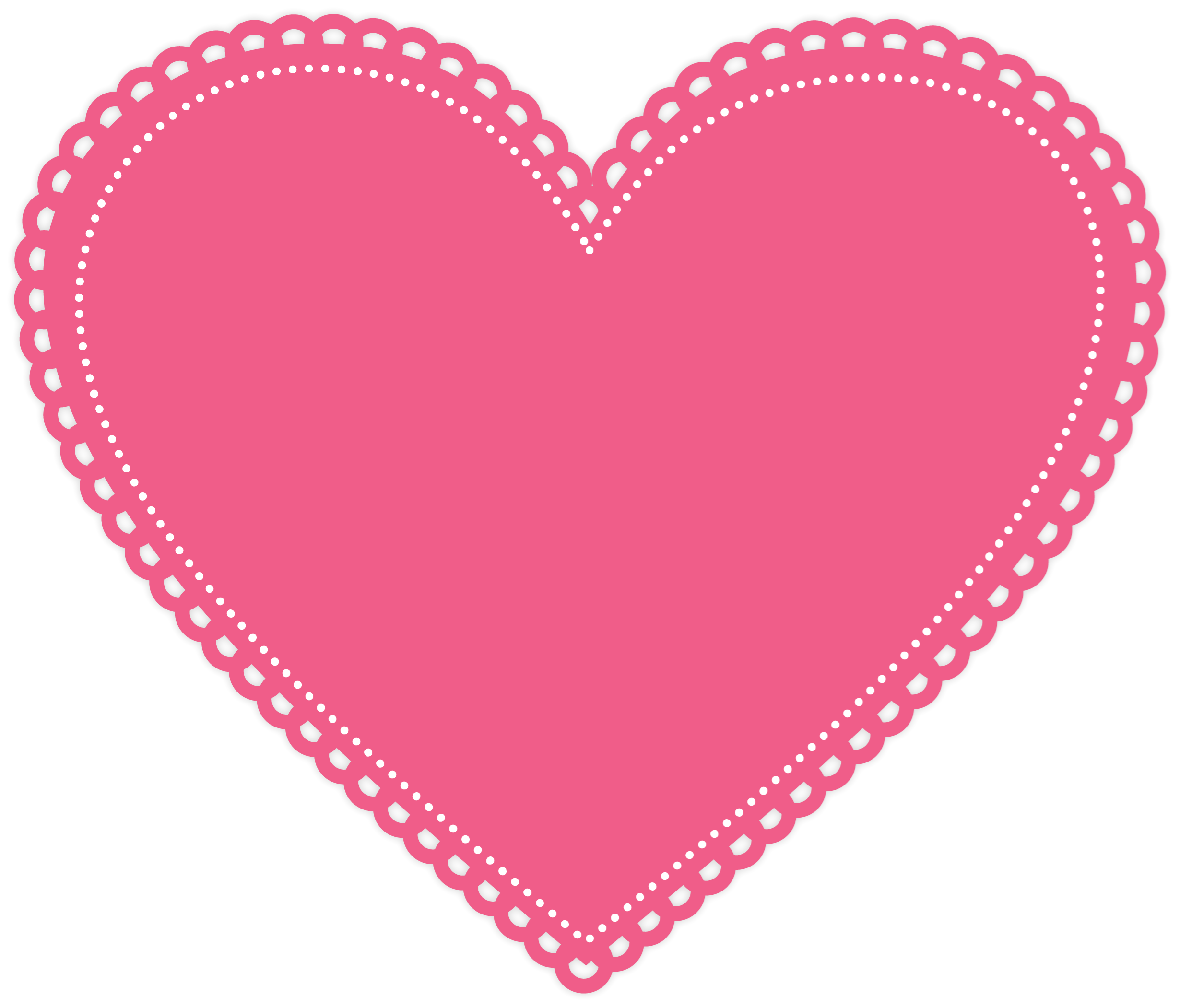"pink heart icon"