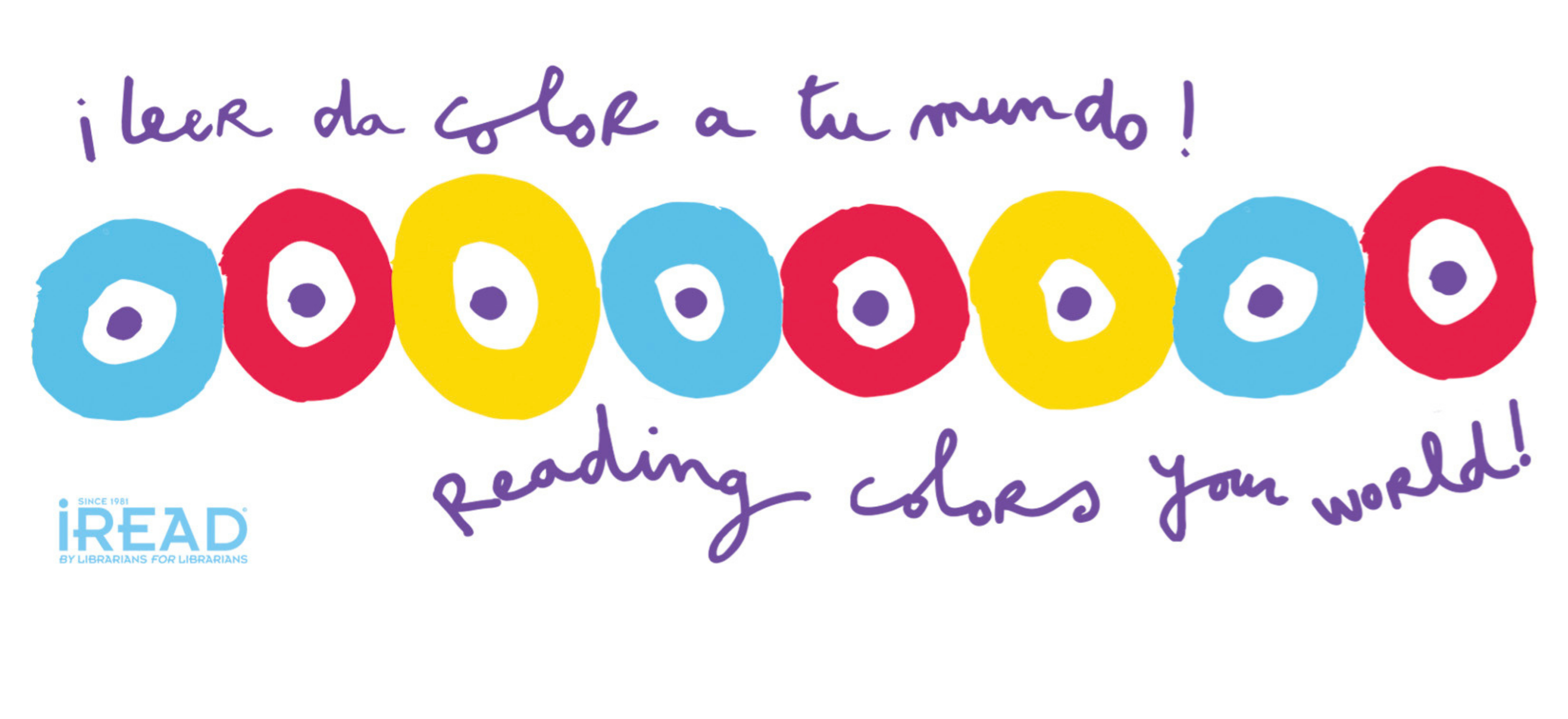 Summer Reading banner "Reading Colors Your World"