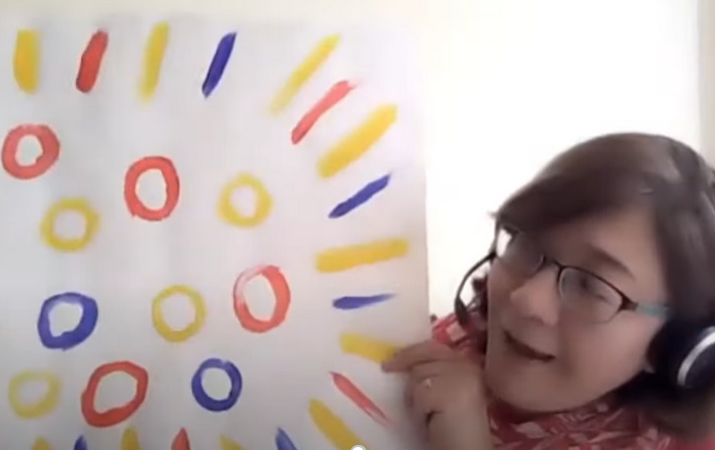 Terisa shows her reading log