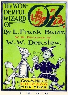 Image of book cover of Wizard of OZ