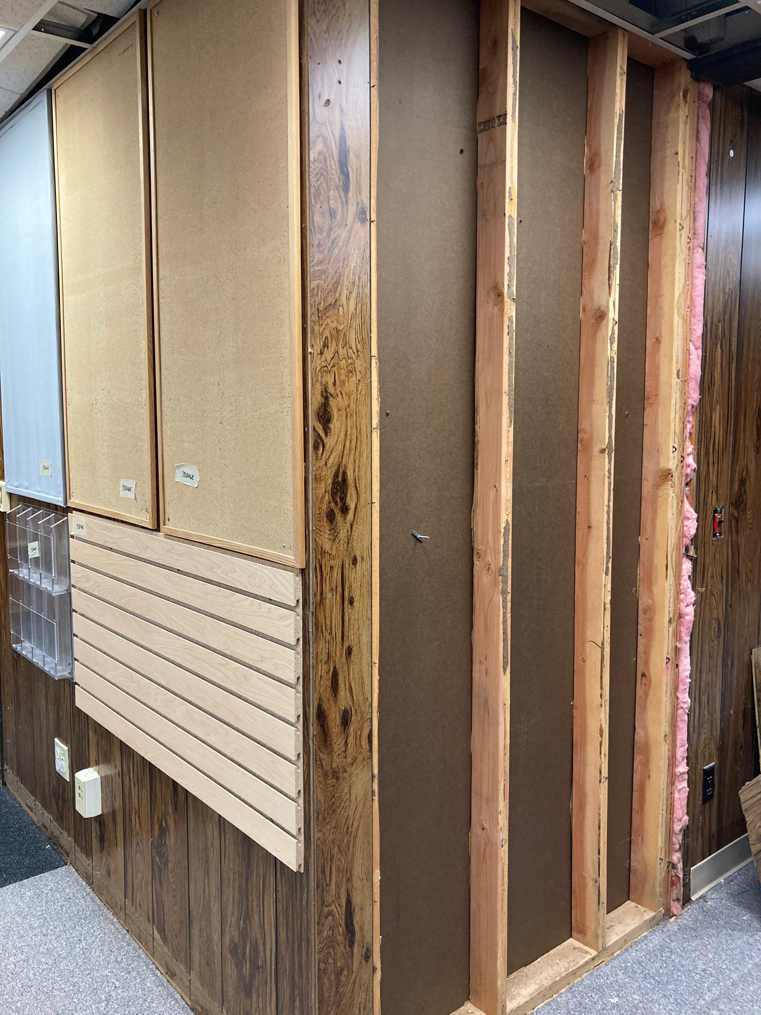 Image of a open wall