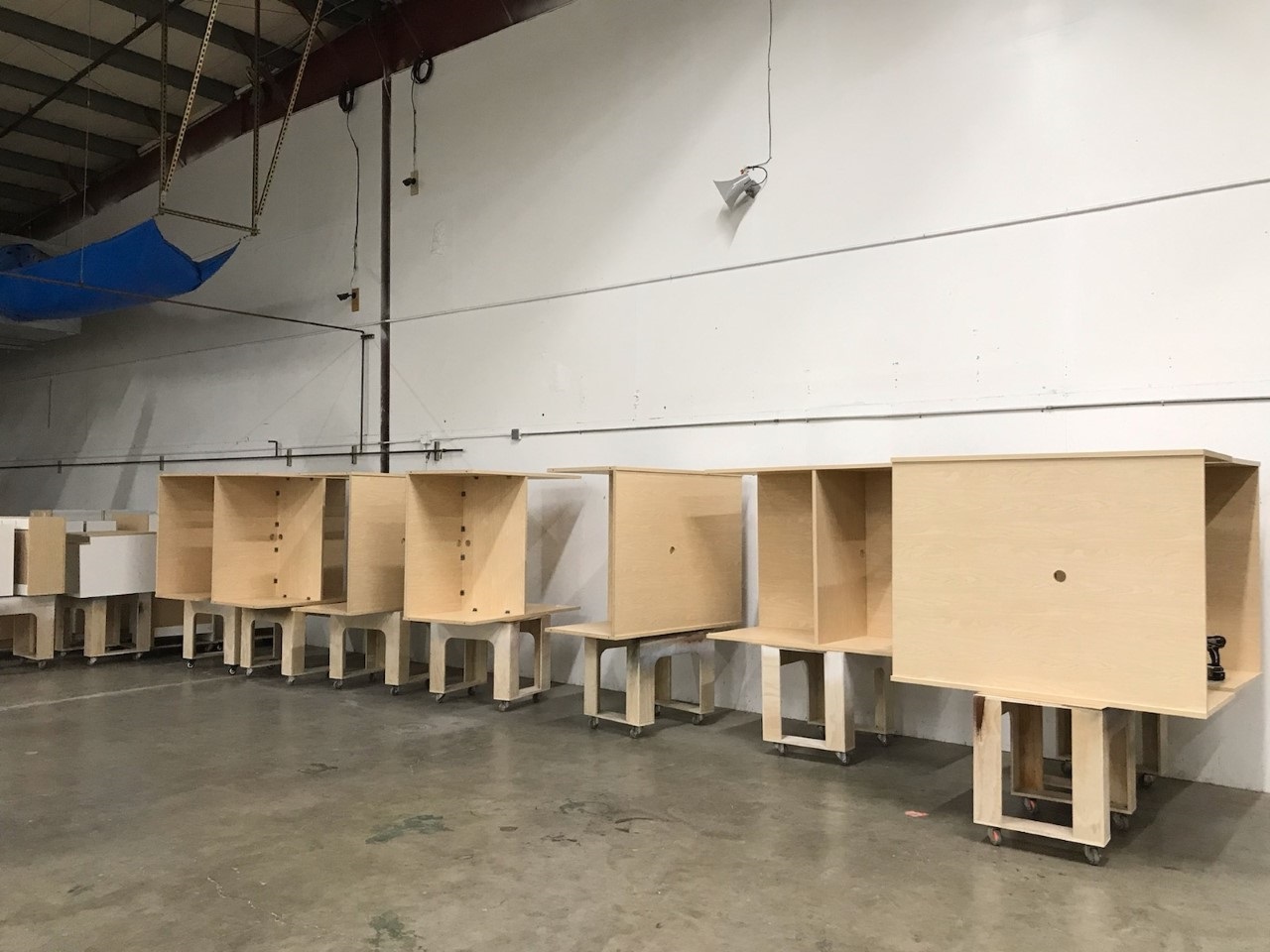 Image of new computer tables