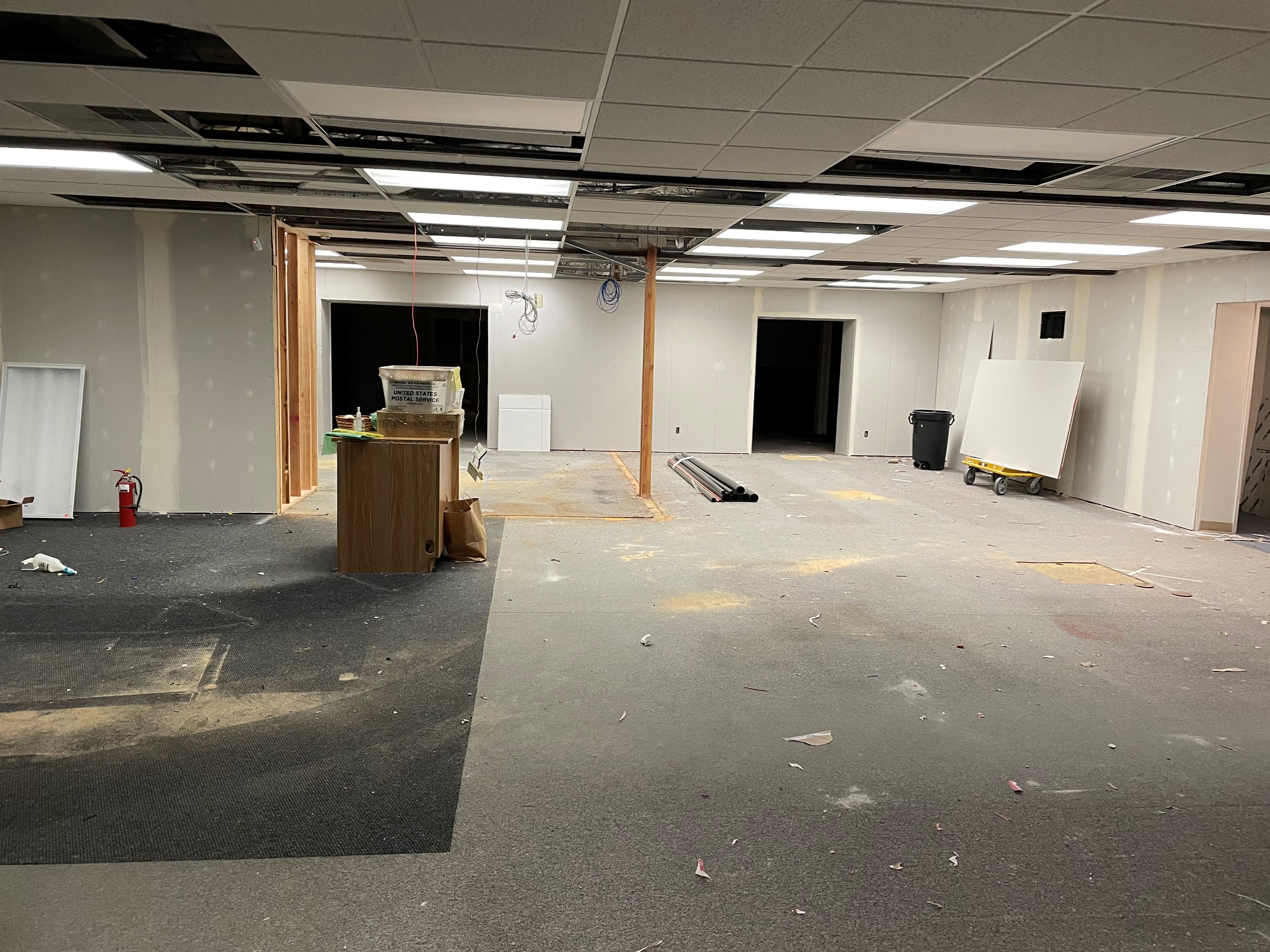 Image of the main area of the library