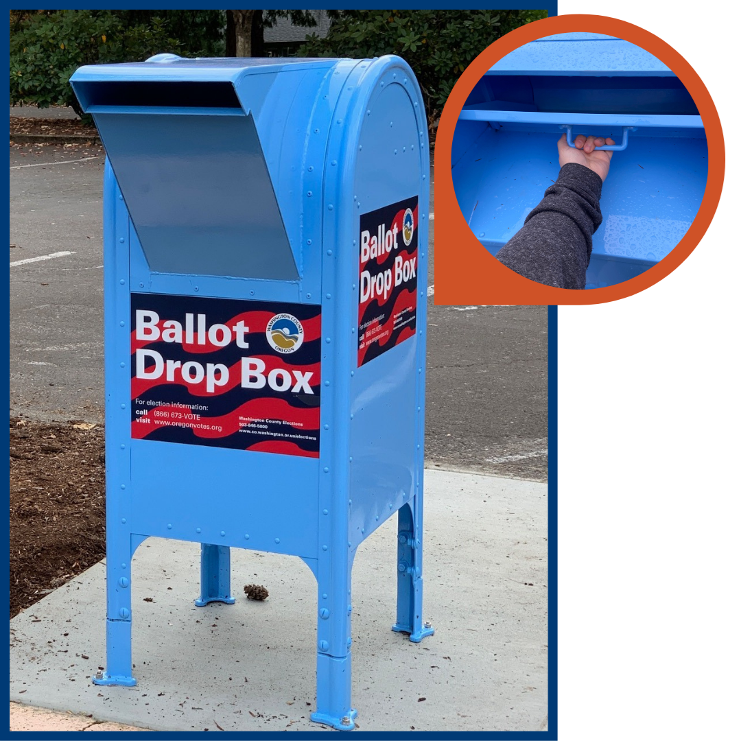 Picture of our ballot box