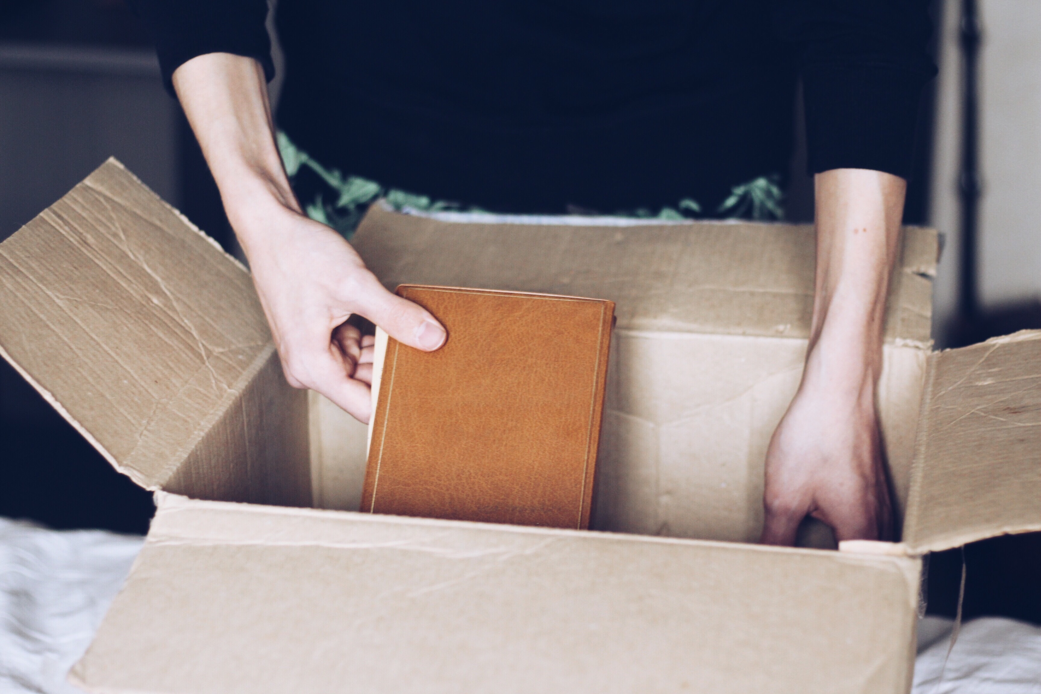 Boxing up books