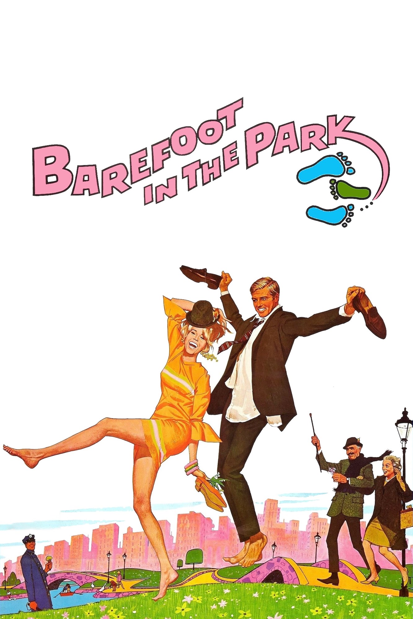Movie poster: Barefoot in the Park