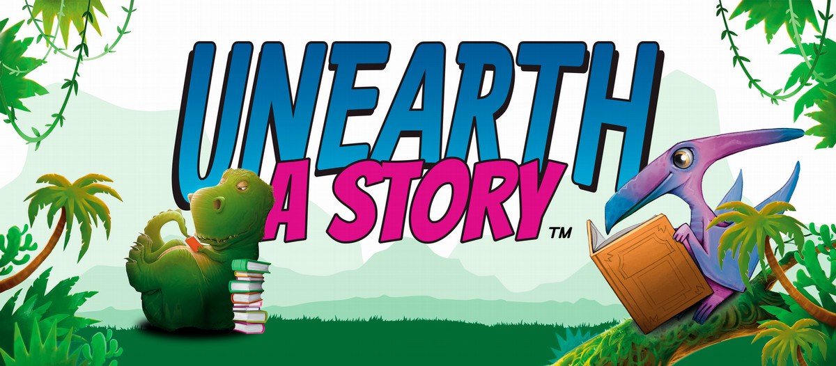 Unearth a Story TM Summer Reading theme with Dinosaurs Reading