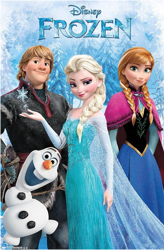 Movie poster: Frozen