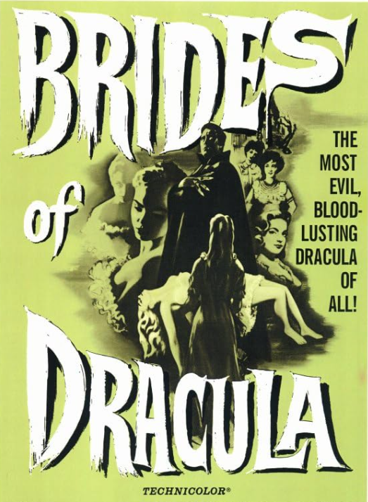 Movie poster: Brides of Dracula.