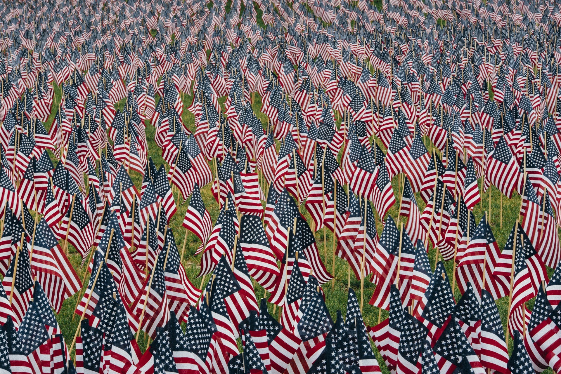 pixabay - american flags
