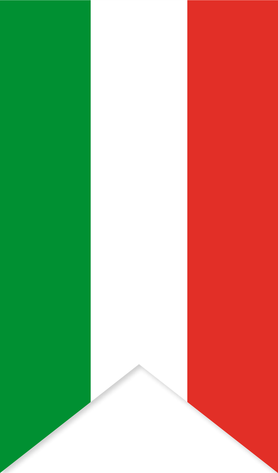 Icons - Flag of Italy - Green White Red