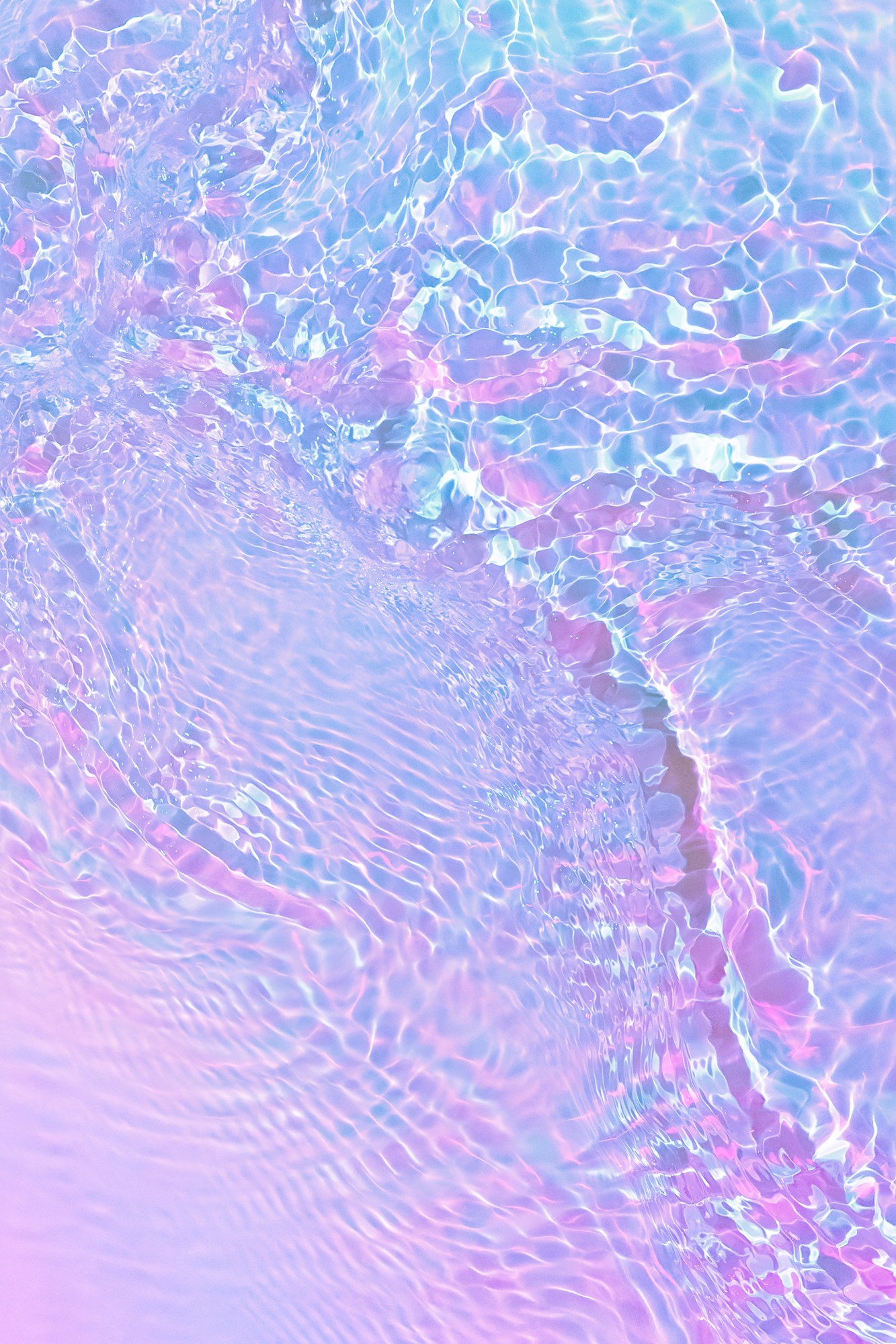 Purple and Pink Water Ripples