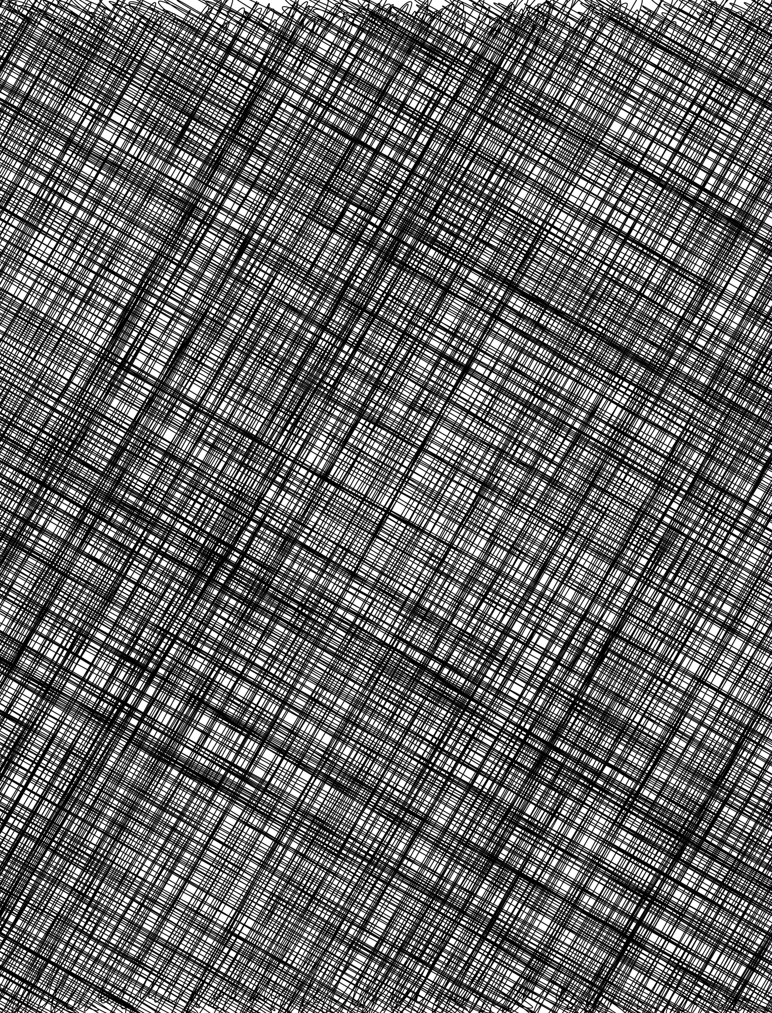 Black Scribble Background Pattern