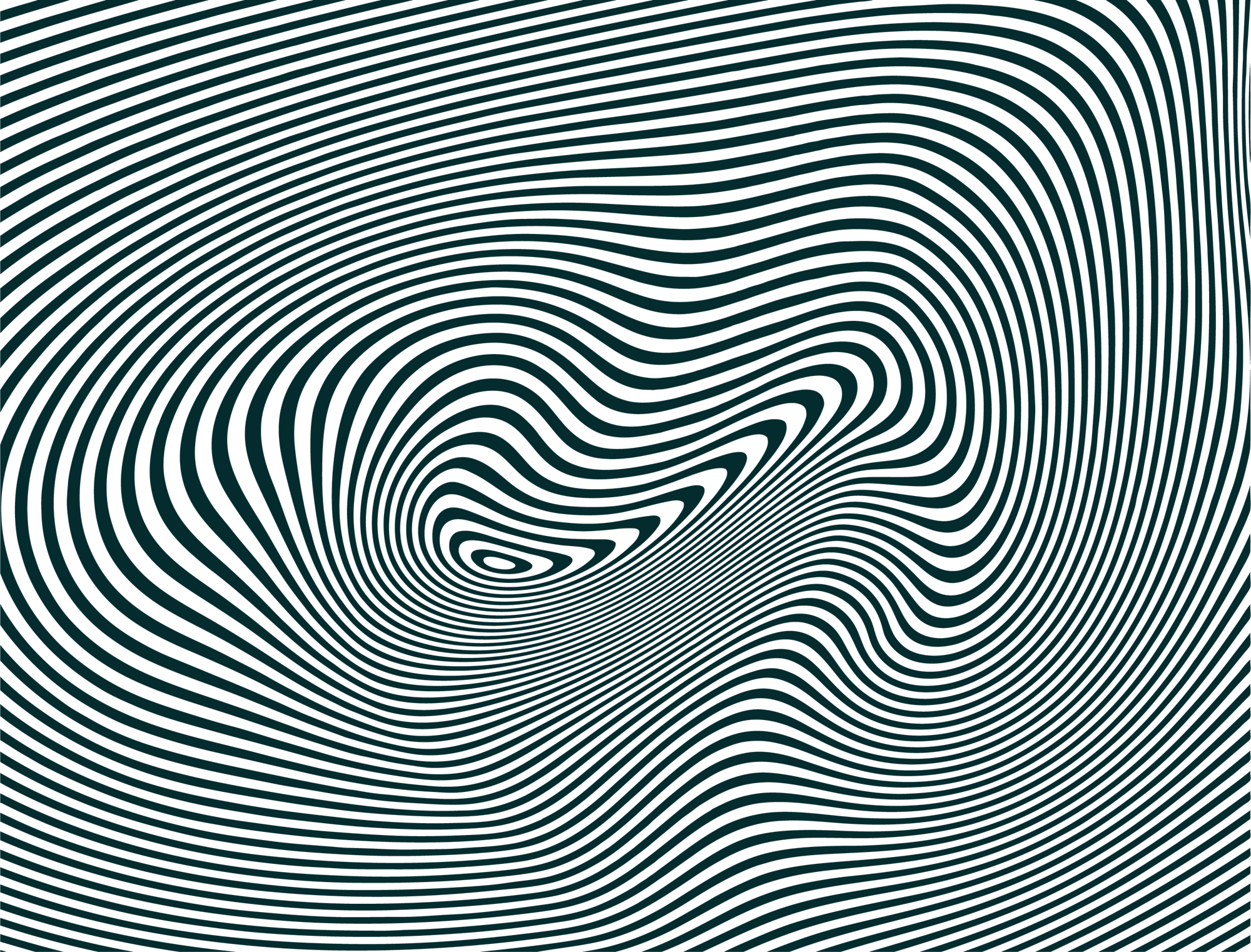 Backgrounds - Warped Swirls - Dark Green
