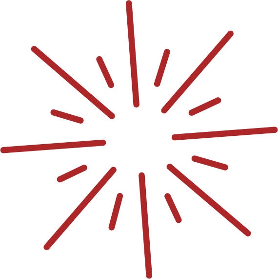 Icons - Firework Starburst - Red