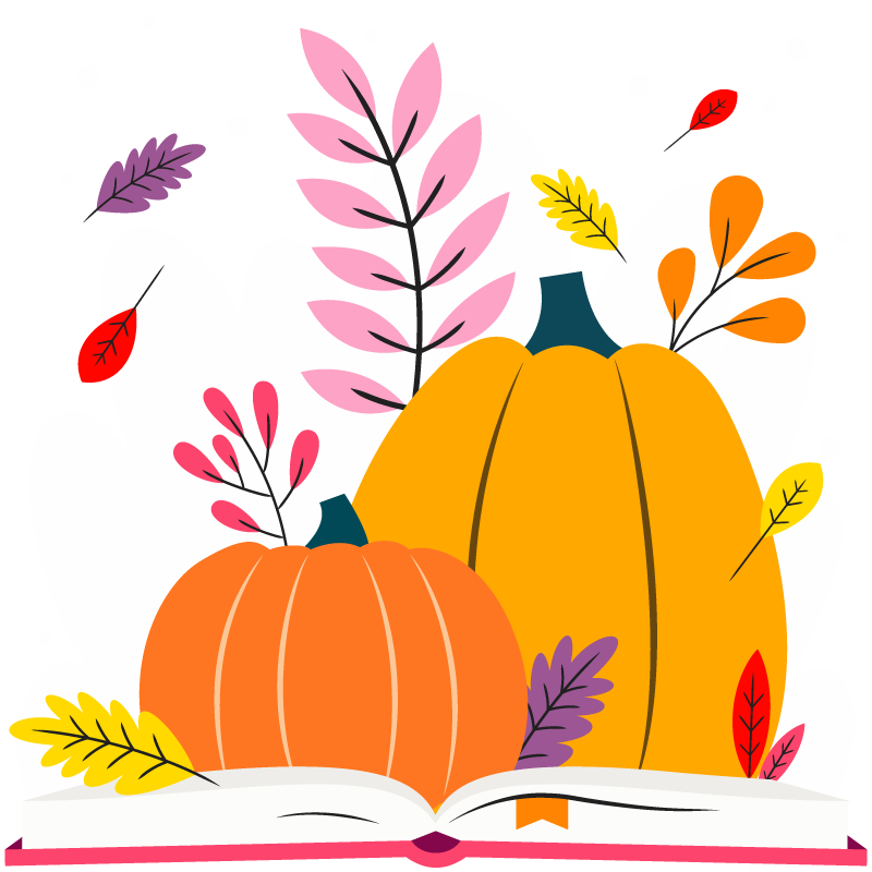 Icons - Pumpkins and Book Scene - Orange.png