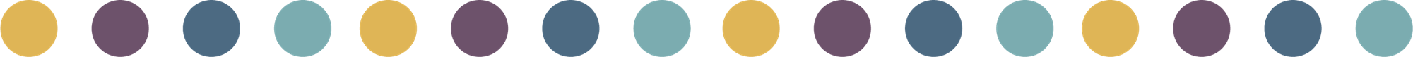 Icons - Dots Line - Multicolor