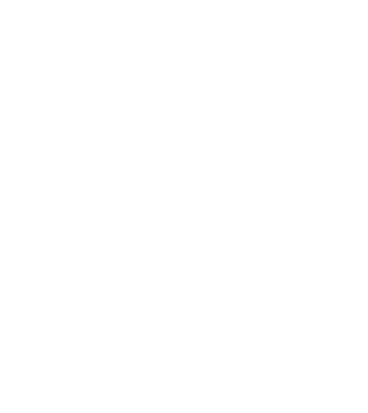 Icons - Single Flower Shape - White
