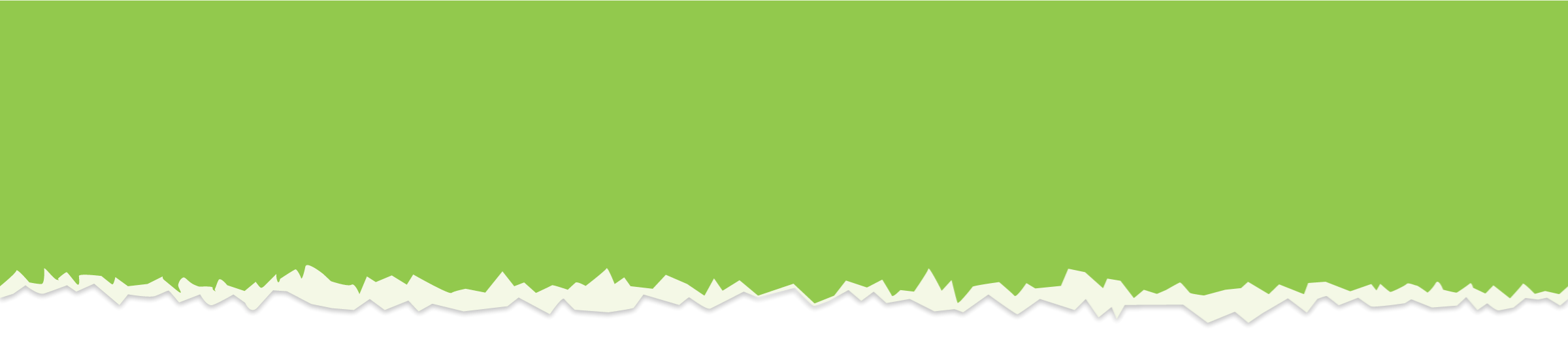 Icons - Ripped Paper Border - Green
