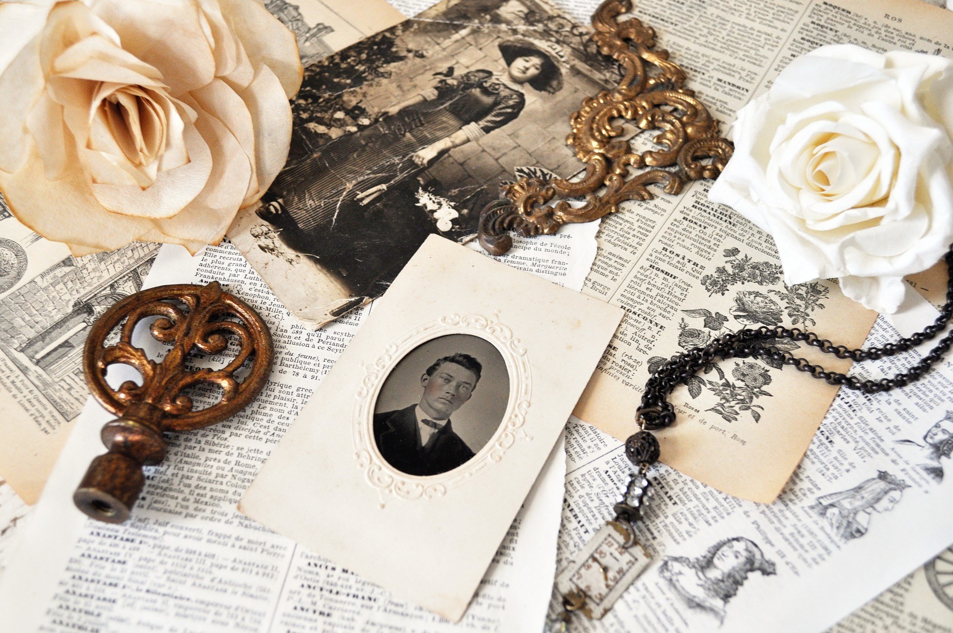Vintage Old Genealogy Family History Photos