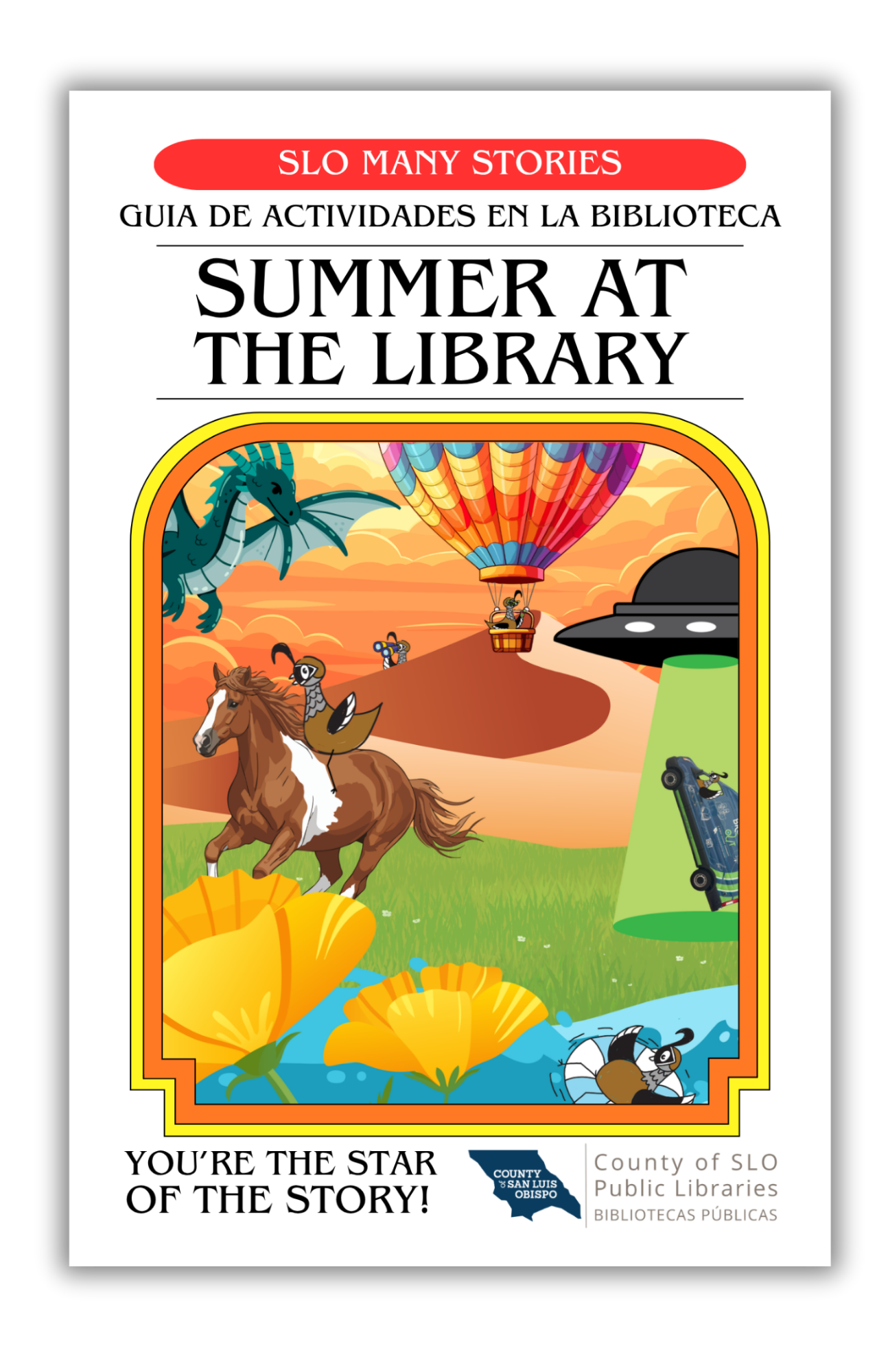 Summer at the Library guide cover.