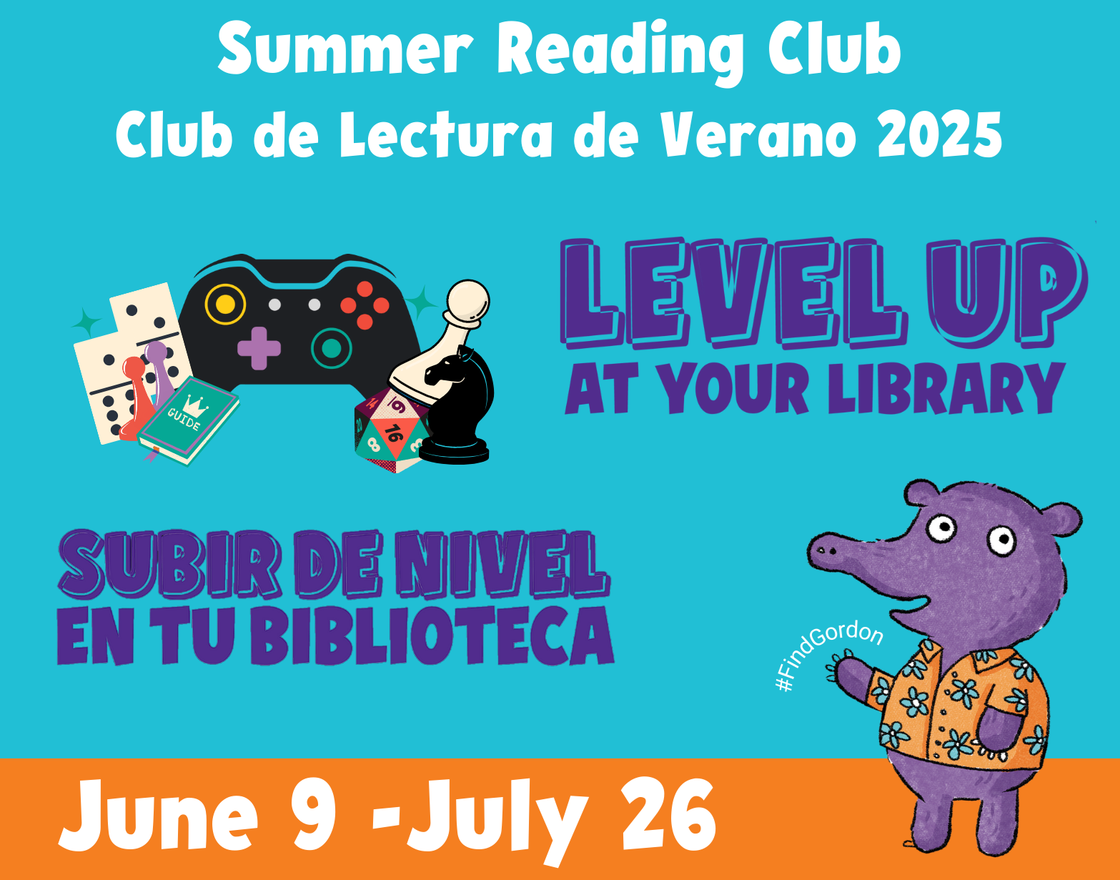 2025 Power Up at Your Library - June 1 - August 1