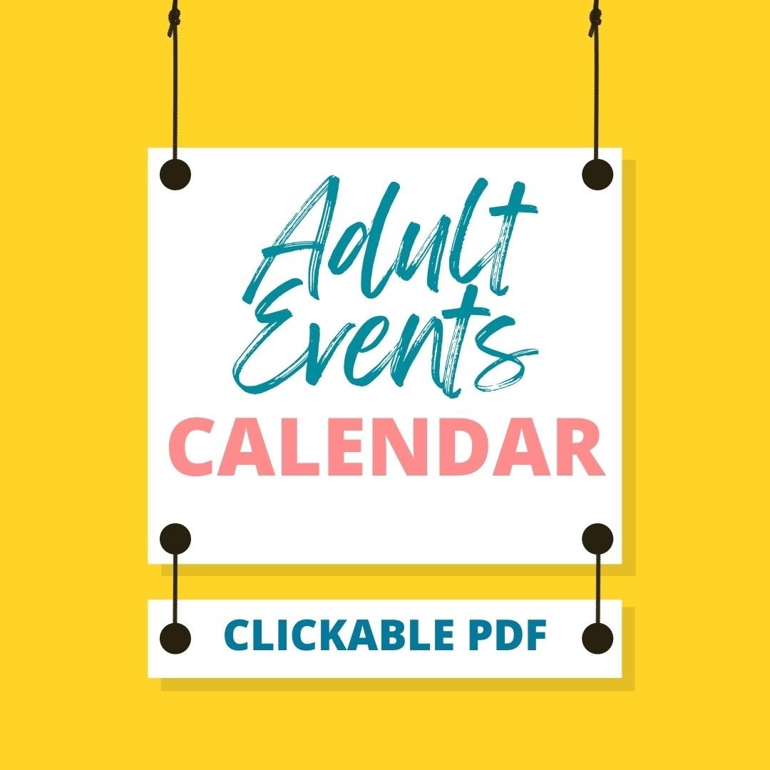 Adult Events Calendar