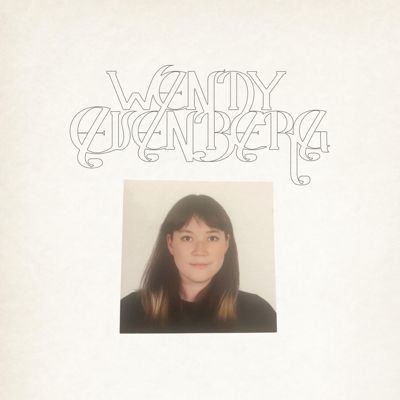 Album cover for Wendy Eisenberg’s self-titled release, featuring a minimal, abstract design with soft, muted tones and the artist’s name prominently displayed.