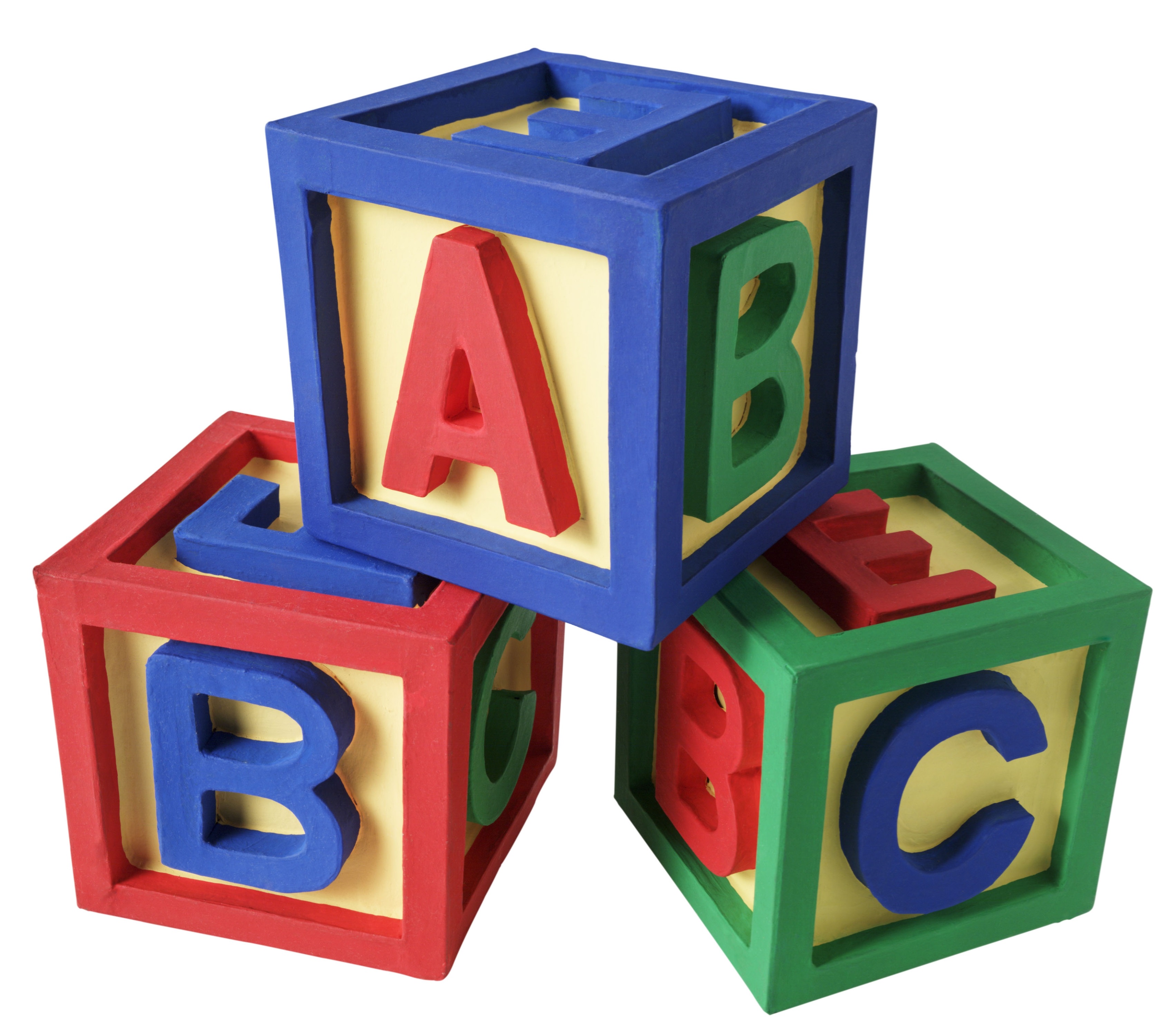 Alphabet blocks