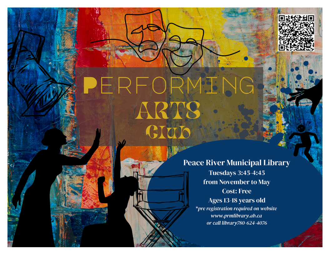 Performing Arts Club for Teens - Starts November 4.