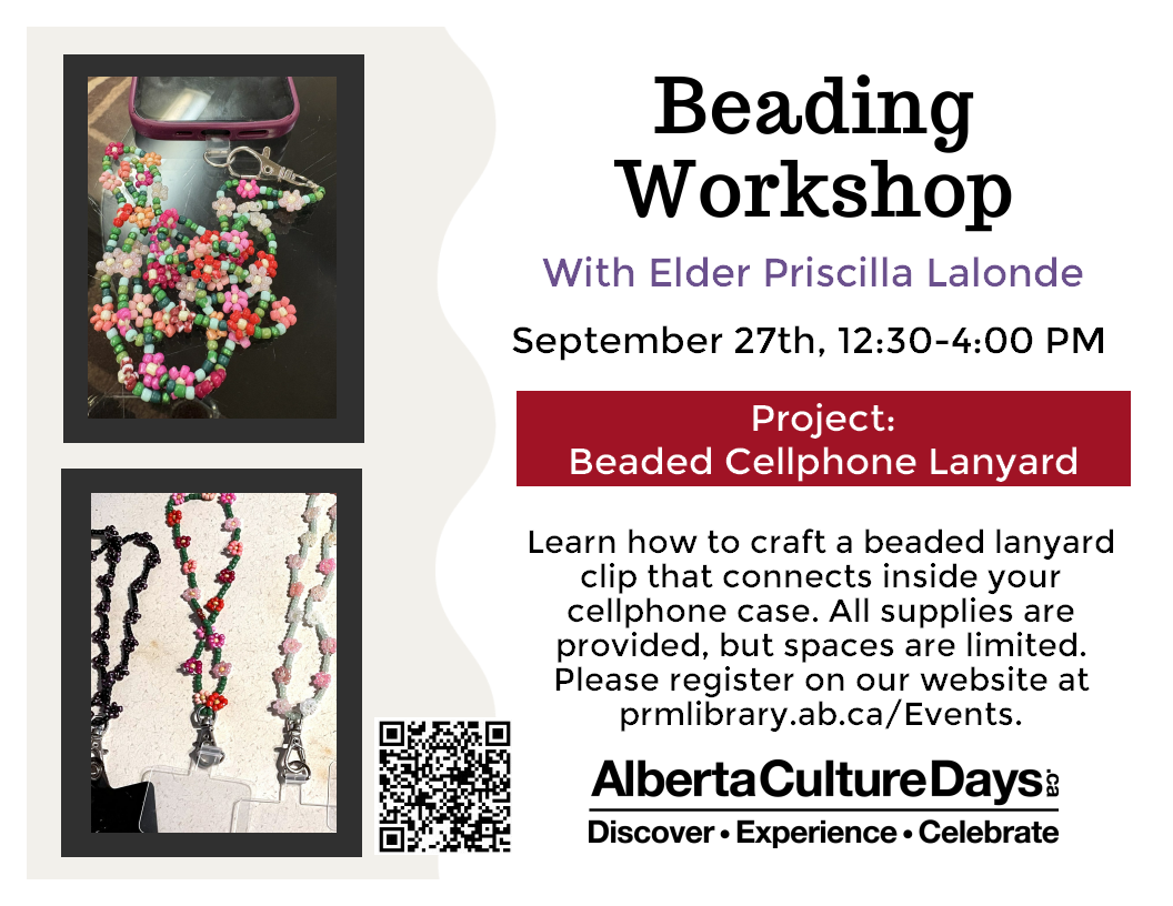 Beading Workshop : Beaded Cellphone Lanyard - September 27 from 12:30 to 4pm. Beading Workshop : Beaded Cellphone Lanyard - September 27 from 12:30 to 4pm.