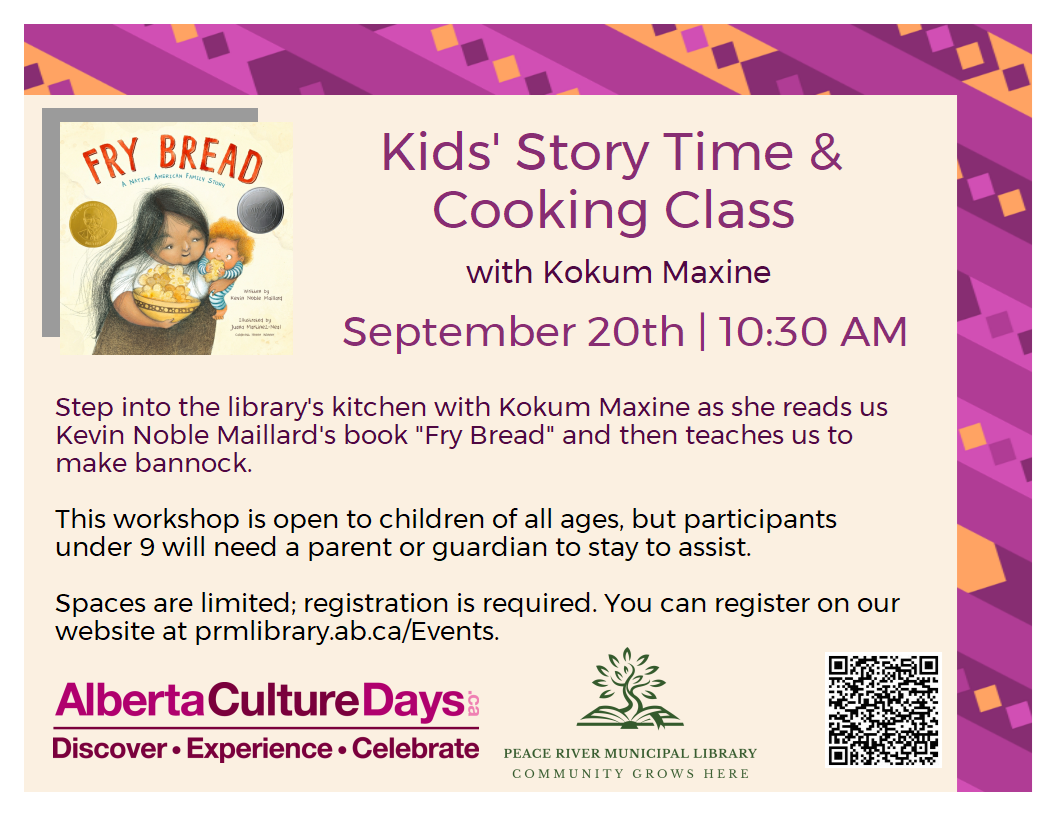 Kids' Story Time and Cooking Class - September 20th at 10:30am. Kids' Story Time and Cooking Class - September 20th at 10:30am.