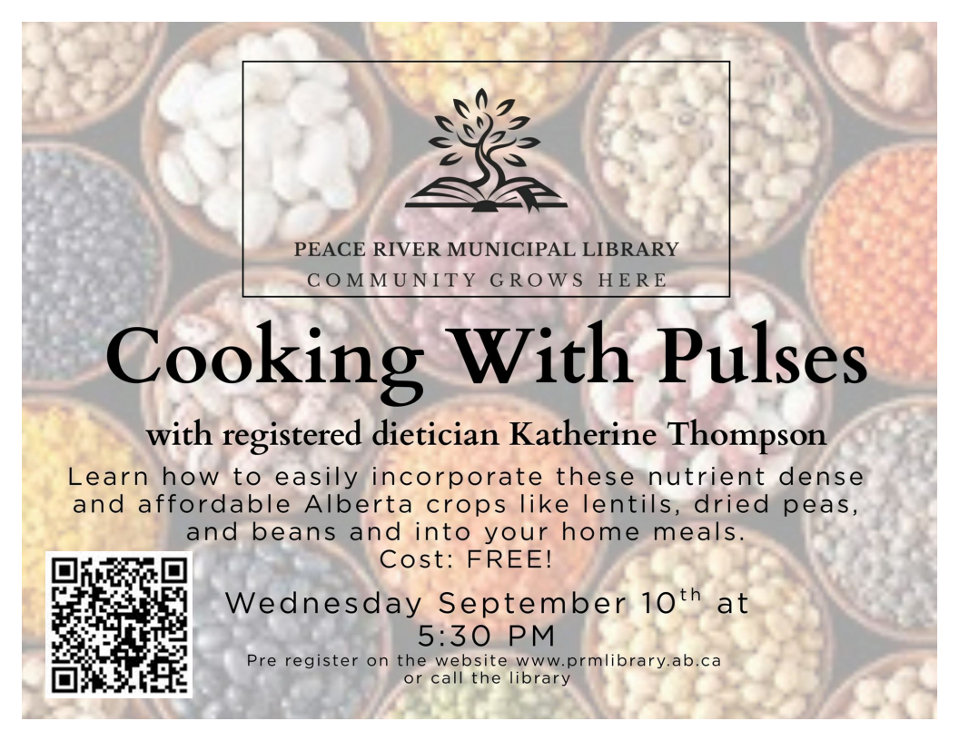 Cooking with Pulses - September 10 at 5:30pm. Cooking with Pulses - September 10 at 5:30pm.